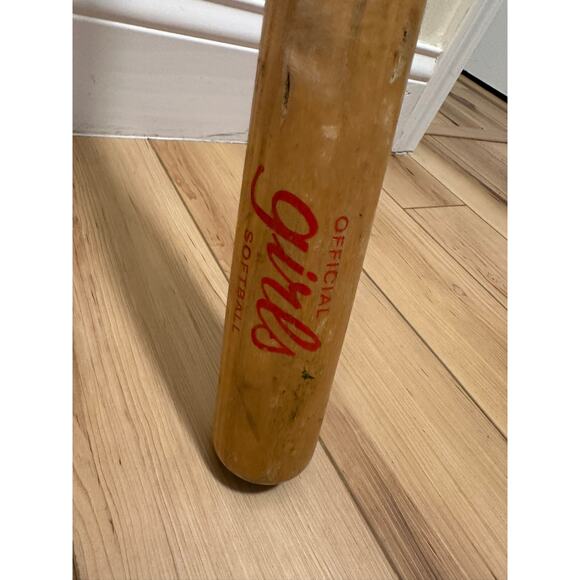 WILSON Lady Long Ball Wood Bat A9434 32" No.8 Girl Woman Official Softball USA - Picture 2 of 5